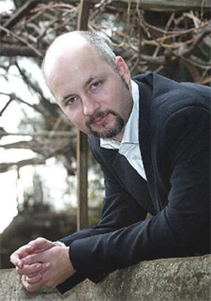 El escritor británico Toby Litt, en Barcelona.