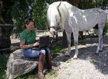 Cristina Perregaard, propietaria de Zeta Horse.