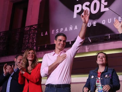 Discurso de Pedro Sánchez após vitória nas urnas na noite deste domingo, 28