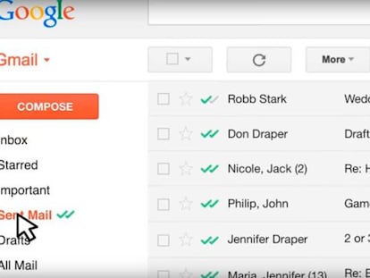 Añade el doble check de WhatsApp a los mensajes de Gmail