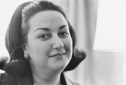 Retrat de Montserrat Caballé. Sense data.