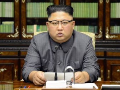 El líder norcoreano responde en persona a las declaraciones del presidente estadounidense en la ONU. Pyongyang advierte de que podría probar una bomba de hidrógeno en el Pacífico