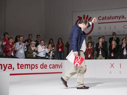 Miquel Iceta al Congrés del PSC celebrat el novembre del 2016.