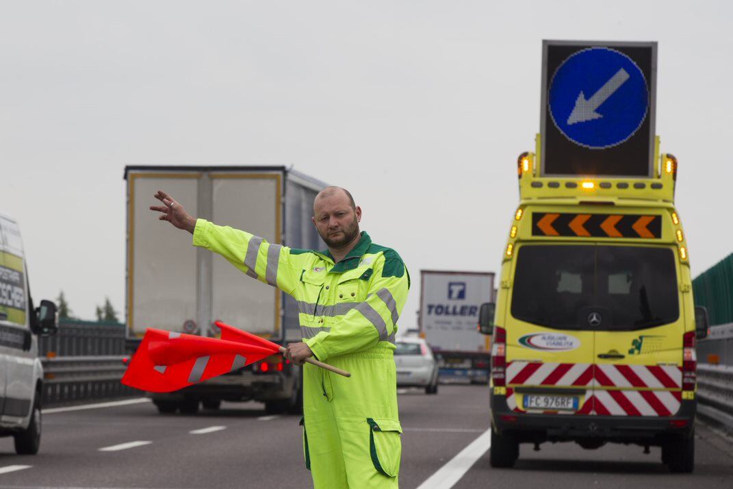 Todas las acciones de los operarios de Abertis están dirigidas a evitar accidentes.