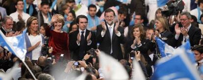 Cierre de campaña del PP en Madrid.