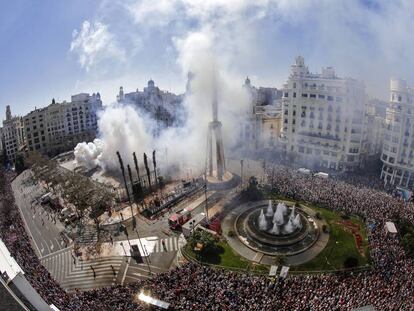 Las Fallas han atra&iacute;do a cientos de miles de visitantes a Valencia.
