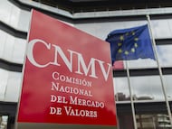Fachada de la Comisión Nacional del Mercado de Valores. EUROPA PRESS