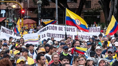 Protesta en Colombia