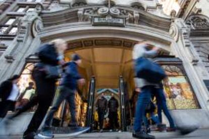 Burlington Arcade, en Londres.