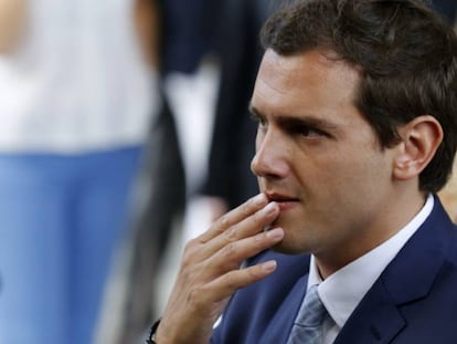 El líder de Ciudadanos, Albert Rivera.