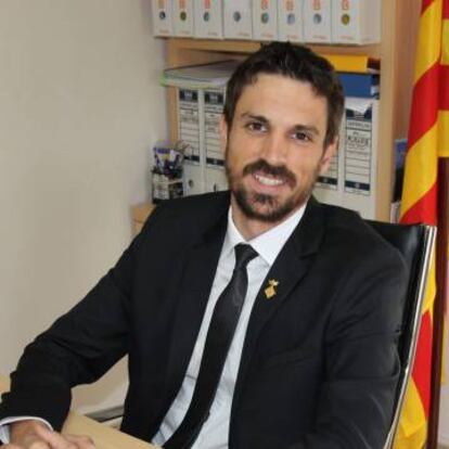 L'alcalde de Gimenells, Dante Pérez.