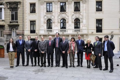 Miembros de la red inversora de empresas vascas que apuestan por las tecnologías limpias.