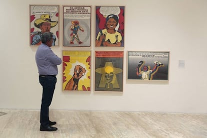 Exposición Memorias del subdesarrollo, El giro descolonial en el arte de América Latina, 1960-1985 en el Museo Jumex Ciudad de México.