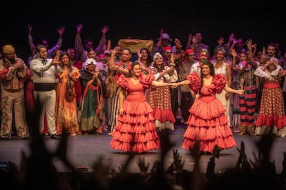 Presentación de la zarzuela ‘María la O’ en el teatro Jorge Eliecer Gaitán, en Bogotá