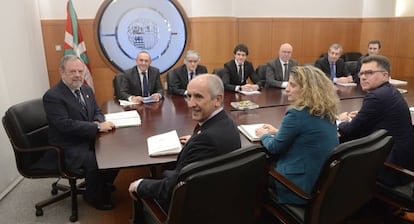 El Consejo Vasco de Finanzas se reúne para certificar el cierre de la recaudación de 2017.