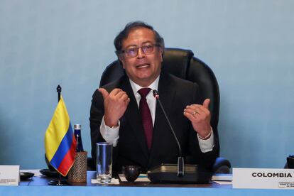 El presidente de Colombia, Gustavo Petro.