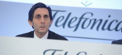 El presidente de Telefónica, José María Álvarez-Pallete.