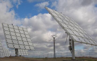 Planta solar fotovoltaica en Puertollano.