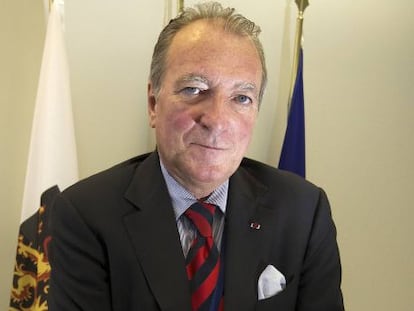 El exdirector del espionaje belga Alain Winants, en 2013 en Bruselas.