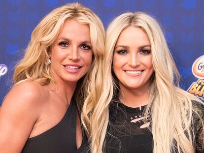 Britney y Jamie Lynn Spears, juntas en una gala de premios de 2017.