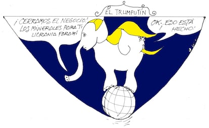Viñeta de Peridis del 3 de marzo de 2025