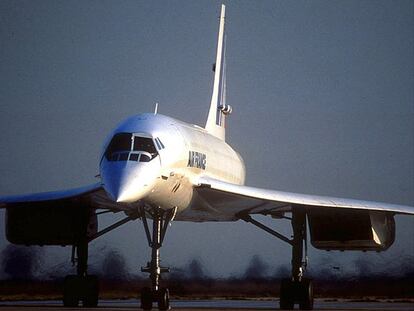 Un avión Concorde de Air France en una imagen de archivo de 1994