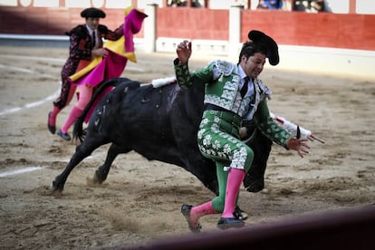 El banderillero Hazen Al-Masri