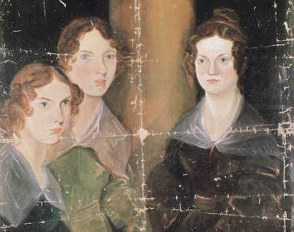 Retrato de las hermanas Brontë, de Patrick Branwell Brontë.
