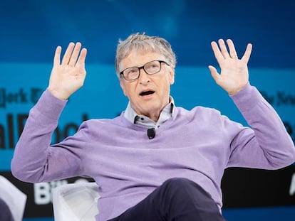 Bill Gates en una conferencia en Nueva York en noviembre.