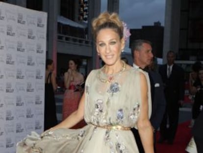 Sarah Jessica Parker, en Nueva York, en la gala en honor a Valentino.