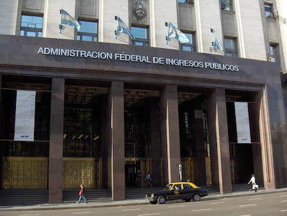 Edificio de la Administracin Federal de Ingresos Pblicos en Buenos Aires, en una fotografa de archivo. 