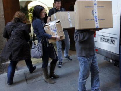 Registro de la Consejería de Solidaridad y Ciudadanía el pasado febrero.