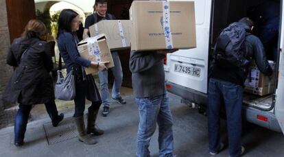 Registro de la Consejería de Solidaridad y Ciudadanía el pasado febrero.