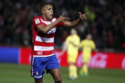 El-Arabi celebra el 2-0 