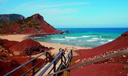 Cala Pilar, en Ferreries (Menorca). 