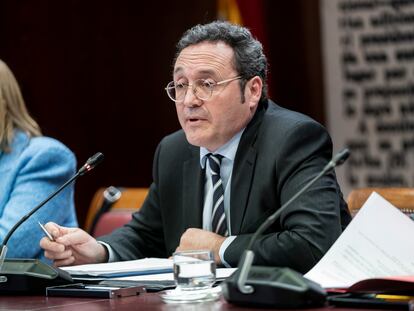 El fiscal general del Estado, Álvaro García Ortiz, comparecía este jueves ante la Comisión de Justicia del Senado para dar cuenta de la memoria anual del Ministerio Público.