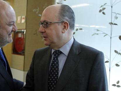 José María Méndez, director general de CECA, y José María Roldán, presidente de la AEB