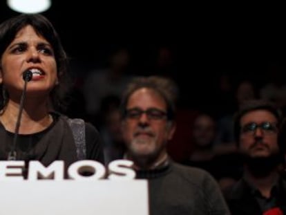 La candidata de Podemos a la Junta de Andaluc&iacute;a, Teresa Rodr&iacute;guez.