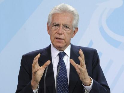 El primer ministro italiano, Mario Monti. EFE/Archivo