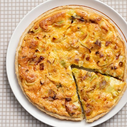 Receta de flamiche picarda