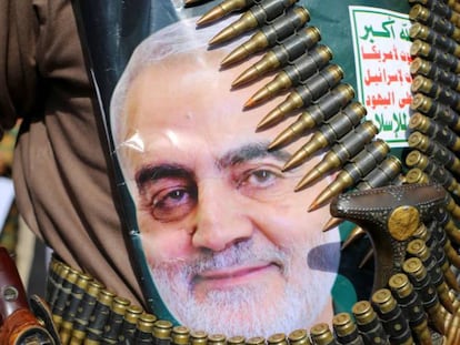 Apoyo al general Soleimani en Yemen. 