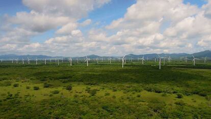 Un parque eólico de Iberdrola en México