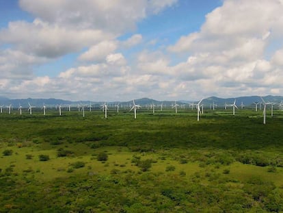 Un parque eólico de Iberdrola en México