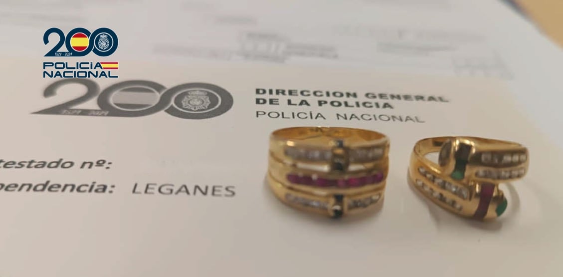 Detenida en Leganés la cuidadora de una persona mayor a la que drogaba para robarle joyas