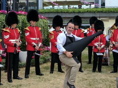 El empresario español José Sol, en las carreras de Ascot, en junio de 2017.