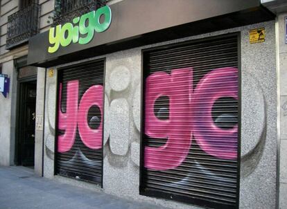 Tienda de Yoigo.