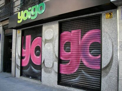 Tienda de Yoigo.