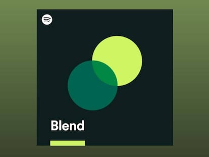 Logo de Spotify Blend