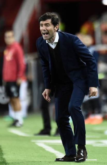 Marcelino García Toral, entrenador del Valencia.