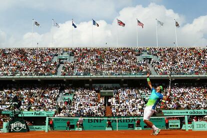 Dos horas y 18 minutos de juego ha necesitado Nadal para ganar ( 6-4, 6-2 y 6-4)